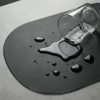 Салфетка сервировочная на стол Magistro &laquo;Тэм&raquo;, 45&times;29.5 см, чёрная