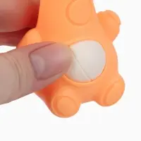 Погремушка-прорезыватель &laquo;Оленёнок Софи&raquo; 2 в 1, от 3 мес. оранжевый/фиолетовый