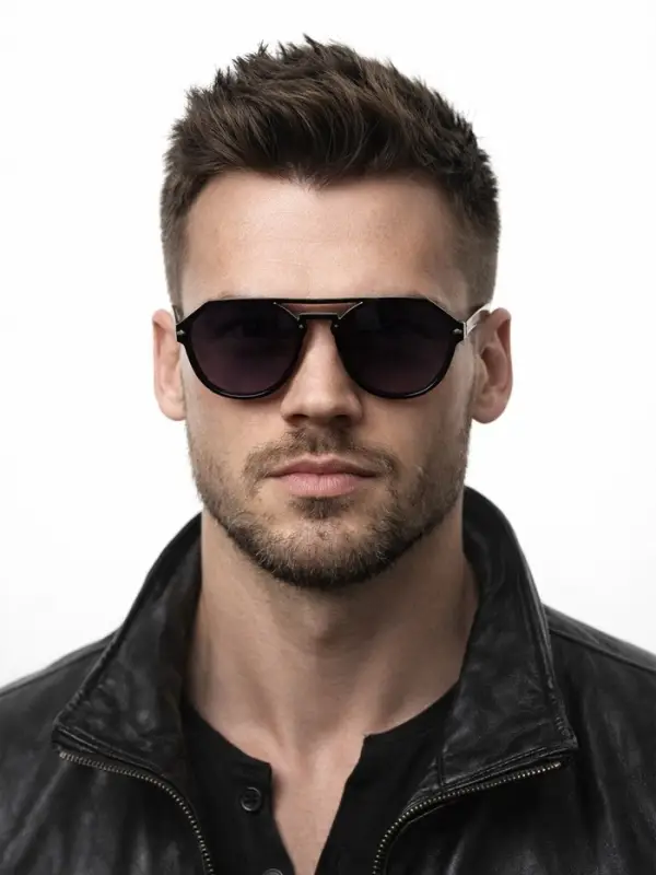 Очки солнцезащитные OneSun, uv 400, 14&times;14&times;5 см, линза 4.5&times;5.2 см, градиент