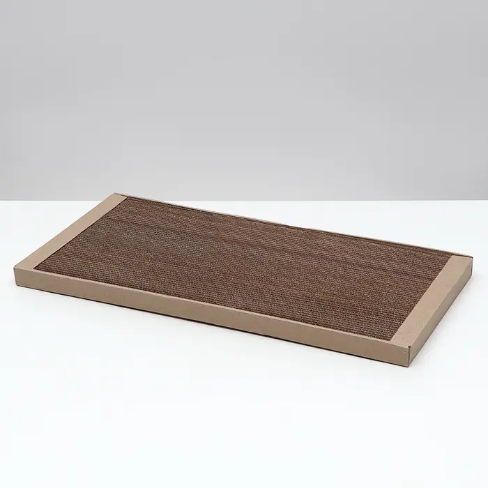 Когтеточка для кошек ТМ &laquo;Когтедралка&raquo; КРАФТ, 50&times;24&times;2.5 см, гофрокартон