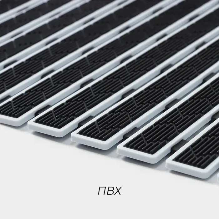 Коврик противоскользящий в ванну на присосках SAVANNA, 40×68 см, цвет чёрный Коврик противоскользящий в ванну на присосках SAVANNA, 40×68 см, цвет чёрный