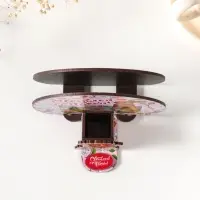 Набор пасхальный салфетница+подставка под зубочистки №2 ,10х12,8х5 см;/ 3,7х5,8х5,8 см