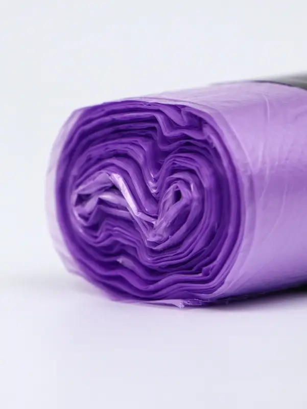 Мешки для мусора в рулоне ароматизированные UpakLand 60 л, лаванда ПНД, толщ 10 мкм, 20 шт.