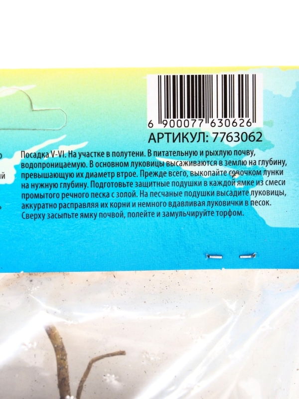 Лилия гибридная «Конка Дор», луковица в пакете с перфорацией, р-р 14/16, 2 шт.