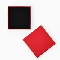 Коробочка подарочная под набор &laquo;Минимал&raquo;, 9&times;9 см, (полезная часть 8.5&times;8.5 см), красная