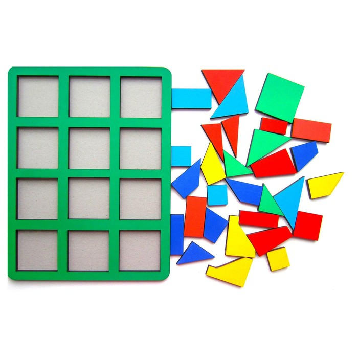 «Сложи квадрат» Б.П.Никитин, 1 уровень (макси), МИКС «Сложи квадрат» Б.П.Никитин, 1 уровень (макси), МИКС