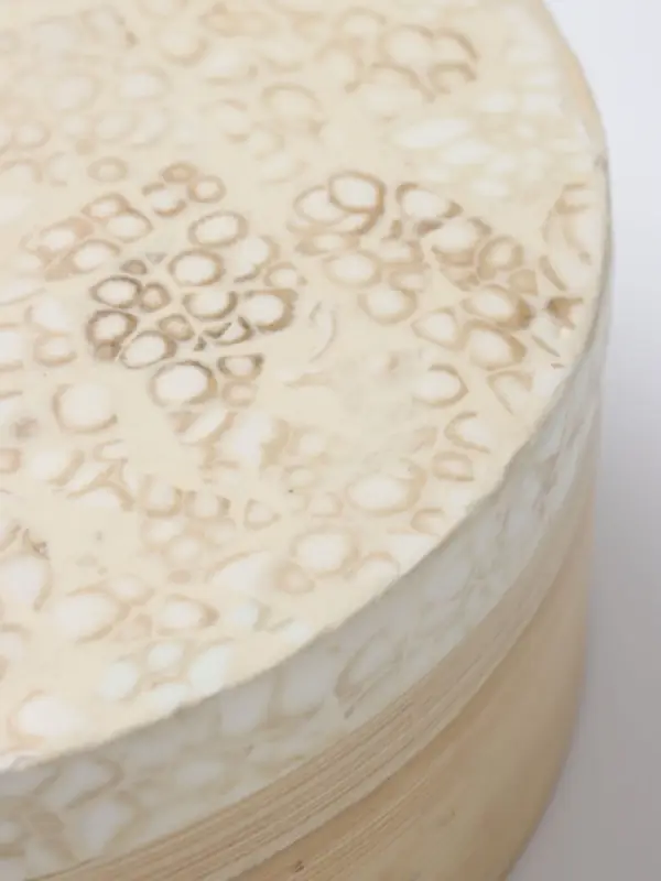 Банка для сыпучих продуктов, 16&times;16&times;7.5 см, бамбук