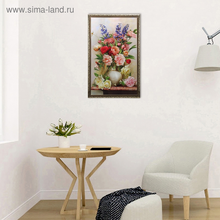 Картина  Картина "Изысканный букет" 67x107 см