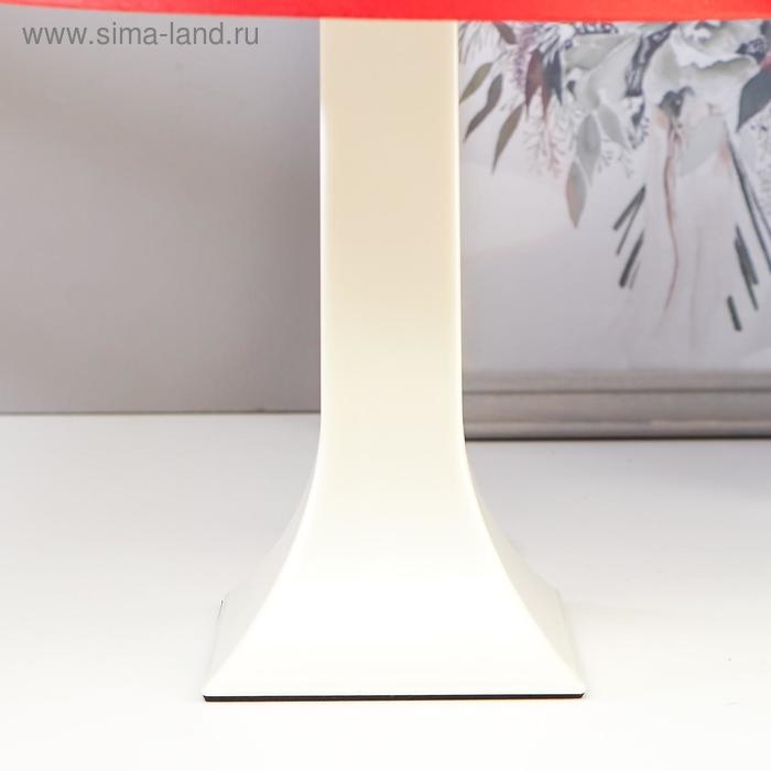 Лампа настольная 62104 1хЕ27 15Вт красный d=22 см, h=34,5 см RISALUX