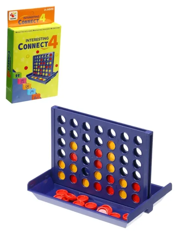 Настольная игра &laquo;Пятнашки&raquo;, 4 в ряд, 10&times;15 см
