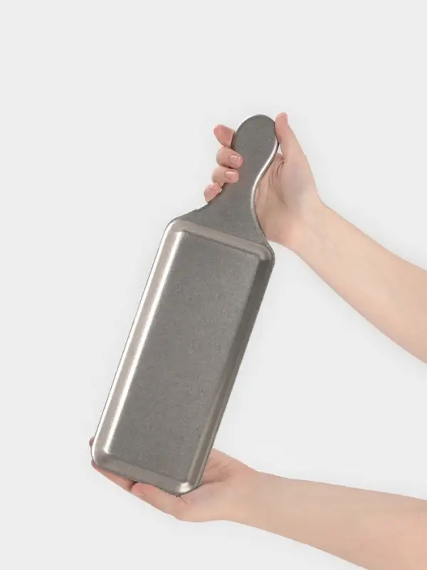 Блюдо Hanna Kn&ouml;vell Vanha, 38&times;11.5&times;1.5 см, нержавеющая сталь, серебристое