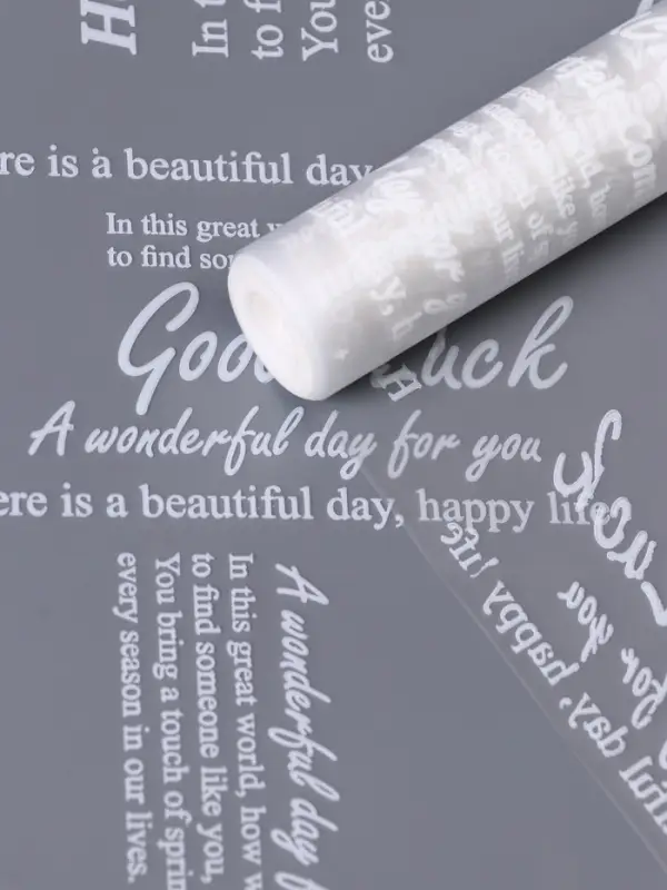 Пленка для цветов, матовая,&laquo;Комплимент&raquo; белый, 0.6&times;10 м