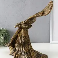 Фигура полистоун &laquo;Орёл парящий&raquo;, 43&times;43&times;23 см, под бронзу