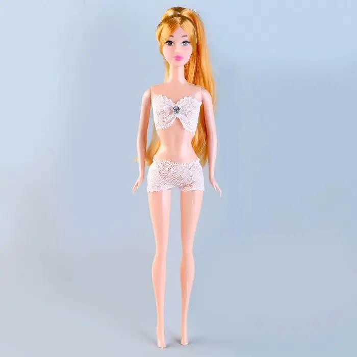 Одежда для кукол «Страза», белая