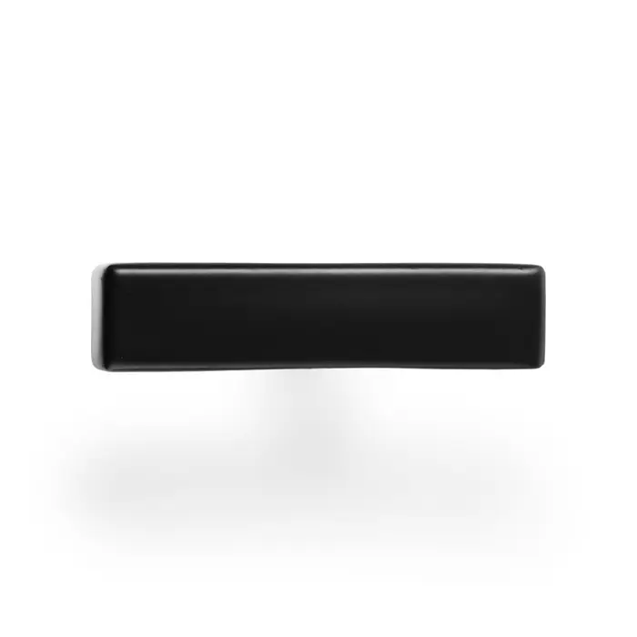 Ручка-кнопка CAPPIO SQUARE RSC008, нержавеющая сталь, цвет черный