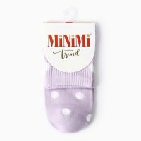 Носки женские MINI TREND, цвет лиловый, размер 39-41 (25-27)