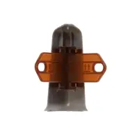 Угол наружный для плинтуса &laquo;Деконика&raquo;, с крепежом, 70 мм, 2 штуки, цвет 548 лофт серый