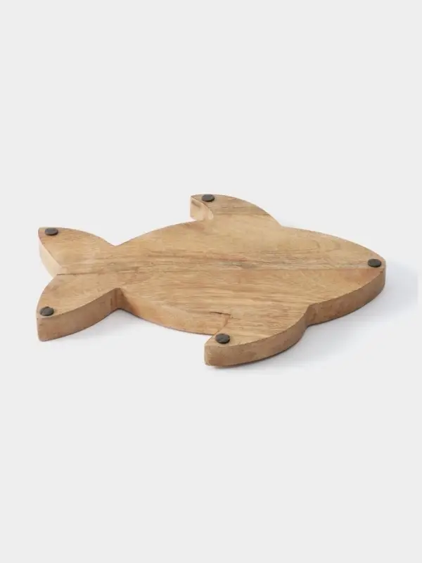 Блюдо сервировочное &laquo;Рыбка&raquo;, 2&times;25&times;33 см, дерево