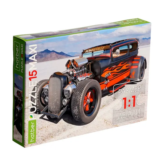 Макси-пазл &laquo;Хот-Род тюнинг&raquo;, 15 элементов