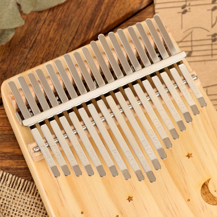 Калимба Music Life 17 нот, цветочное поле Калимба Music Life 17 нот, цветочное поле