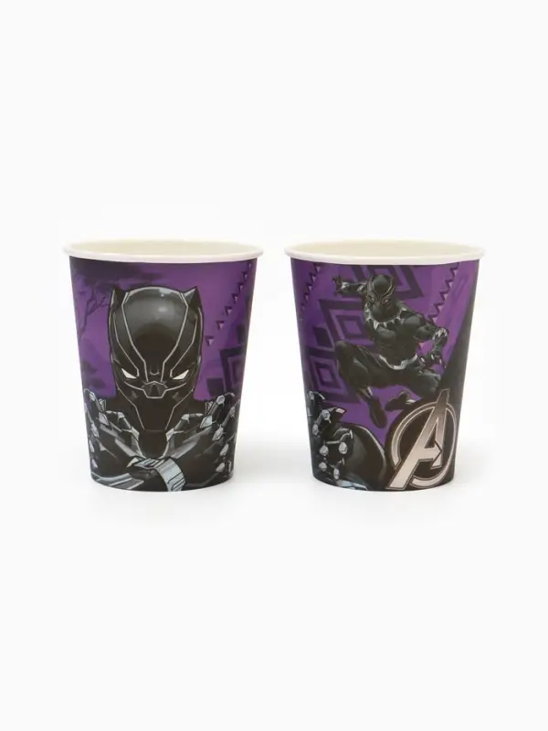 Стакан бумажный одноразовый &laquo;С Днем Рождения!&raquo;, 250 мл, 10 штук, Мстители