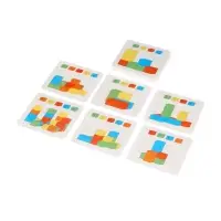 Кубики деревянные 60 штук Кубики деревянные 60 штук