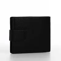 Портмоне мужское &laquo;Сахир&raquo;, на магните, отдел для купюр, для карт, для монет, чёрное