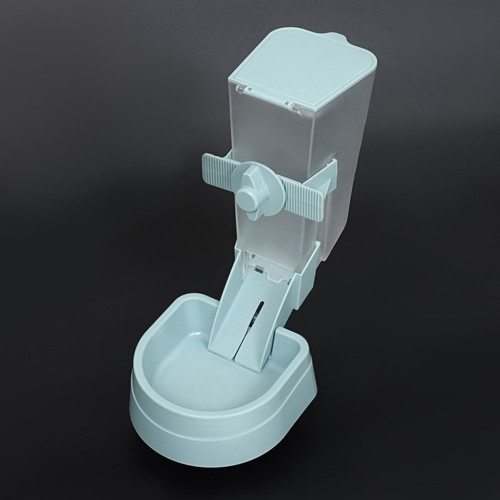 Кормушка для вольера 24 х 12 х 12 см, 2000 мл, голубая Кормушка для вольера 24 х 12 х 12 см, 2000 мл, голубая