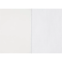 Бизнес-тетрадь А4 60л Attache Персия Фукс/Черн клет, 65г, греб, ВД-лак