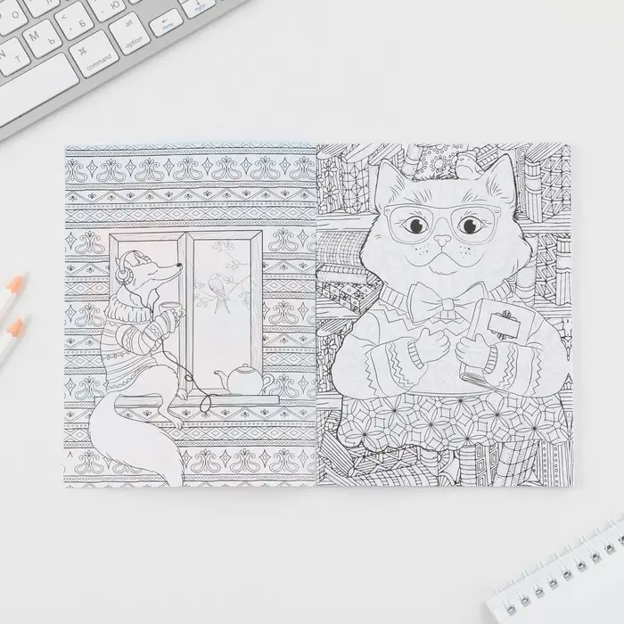 Блокнот-раскраска, А6+, 12 л. &laquo;Выпускной:Познавай мир&raquo;