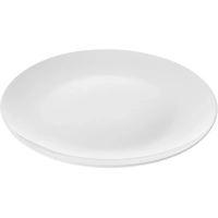 Тарелка Trivor D200мм  фарфор белая без бортов 6 шт/уп