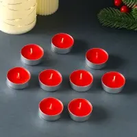 Набор чайных свечей ароматических "Глинтвейн&гранат" 9 штук Набор чайных свечей ароматических "Глинтвейн&гранат" 9 штук