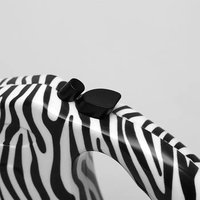 Рулетка &laquo;Лапа&raquo;, 5 м, до 35 кг, принт зебра