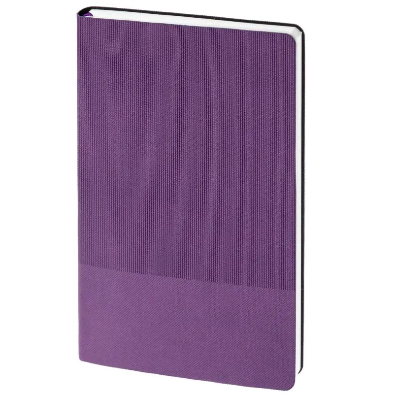 Ежедневник Knit, недатированный, фиолетовый