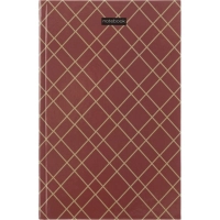 Ежедневник недатированный 7БЦ,пленка глянц,А5,128л Attache, бордовый