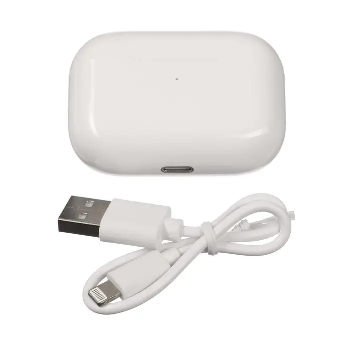 Наушники беспроводные Windigo Pro, TWS, вакуумные, Bluetooth 5.0, 40/500 мАч, белые глянцевые