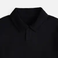 Рубашка поло унисекс Tiimi, черная, размер M/L