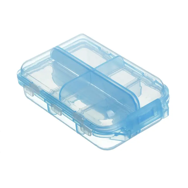 VETTA Бокс для таблеток 10 ячеек, 9х6х3 см, пластик