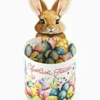 Ободок для кулича на Пасху «Зайчик», 31.9×18 см Ободок для кулича на Пасху «Зайчик», 31.9×18 см