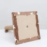 Когтеточка &laquo;Столбик&raquo;, 54&times;30&times;30 см, на подставке, джут, цвет МИКС