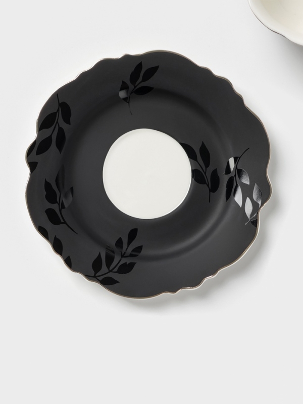 Чайная пара 220 мл WY   Чайная пара 220 мл WY  "Pink O'hara", чёрный