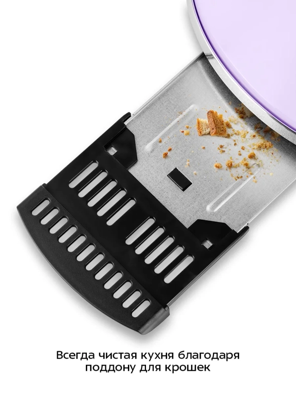 Тостер для хлеба с поддоном для крошек КТ-6831 - 815 Вт Тостер для хлеба с поддоном для крошек КТ-6831 - 815 Вт