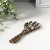 Сувенир чугун открывашка "Костлявая рука" 16,5х6,8х1,5 см