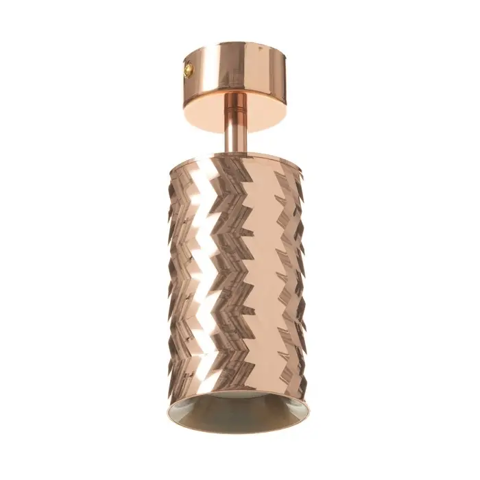 Спот &laquo;Астер&raquo; GU10 медь 7.5&times;7.5&times;20 см
