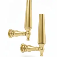 Крючок - держатель для штор CAPPIO KS053, алюминий, цвет бронза, 2 шт.