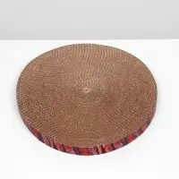 Гофрокогтеточка &laquo;Пижон. Спил сосны&raquo;, 28&times;2.5 см, с пропиткой, круглая
