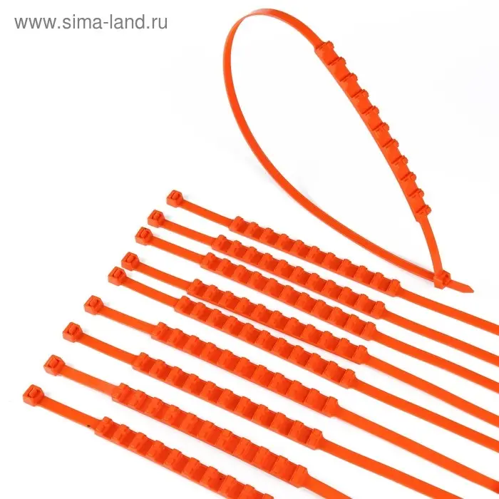 Противобуксовочные хомуты, усиленные, R=13-R=18, 2&times;91 см, набор 10 шт.