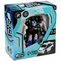 Робот - машинка &laquo;Автобот&raquo;, полицейский, трансформируется