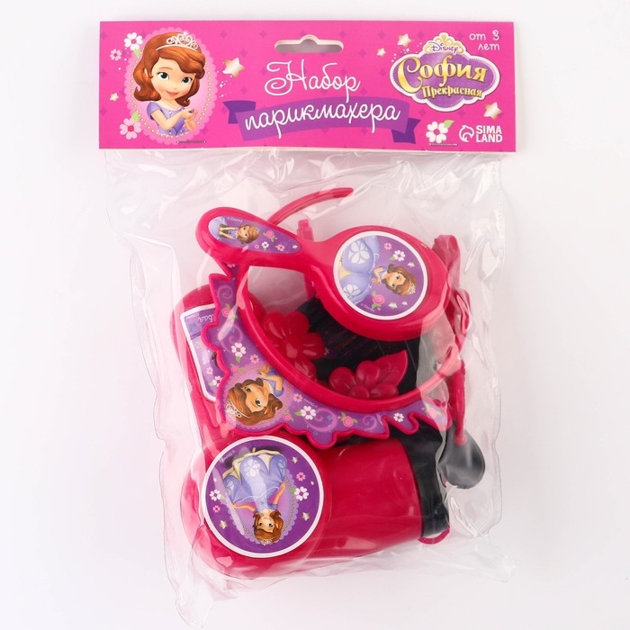 Набор парикмахера, 12 предметов Набор парикмахера, 12 предметов "Принцесса", София Прекрасная