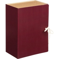 Папка архивная с завязками 150мм  клапан микрогофра,складная